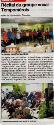 4 recital du groupe vocal 30 novembre 2013